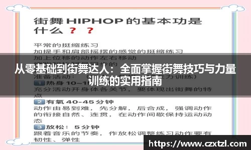从零基础到街舞达人：全面掌握街舞技巧与力量训练的实用指南